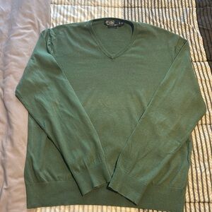 Men’s Polo by Ralph Lauren lightweight V neck sweater